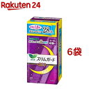ロリエ スリムガード ボリュームパック 多い夜用300 羽つき(28個入 6袋セット)【ロリエ】