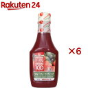カントリーハーヴェスト 有機フルーティーケチャップ 砂糖不使用(300g×6セット)【カントリーハーヴェスト】