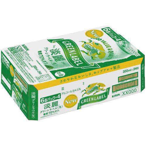 キリン 淡麗グリーンラベル(350ml*24本)【淡麗グリーンラベル】[発泡酒 糖質オフ] rakuten24-10886038 楽天24 サンプル画像2