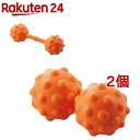 エレコム ストレッチボール 全身 ハードタイプ オレンジ HCK-PBTRHDR(2個セット)【エレコム(ELECOM)】