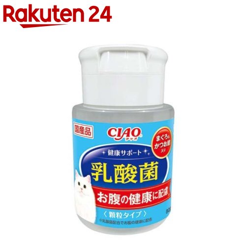 CIAO 健康サポート ボトル 乳酸菌 まぐろ＆かつお節入り(80g)【チャオシリーズ(CIAO)】