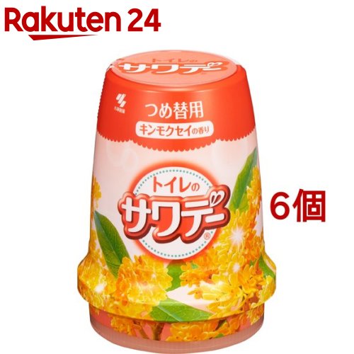 サワデーつめ替 こころ安らぐキンモクセイの香り(140g 6個セット)【サワデー】