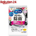 シルコット 99.99％除菌ウェットティッシュ フレッシュフローラルの香り つめかえ用(40枚*3コ入)【シルコット】