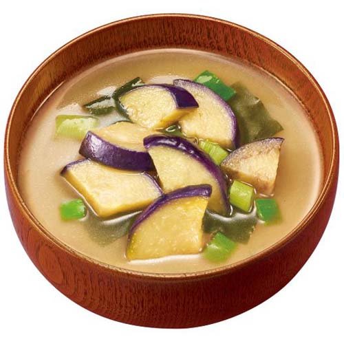 アマノフーズ 減塩いつものおみそ汁 なす(1食入*10袋セット)【アマノフーズ】[フリーズドライ なす インスタント 減塩 みそ汁] rakuten24-11182172 楽天24 サンプル画像2
