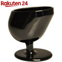 【訳あり】介護食器ケアメイト 動作誘導型足付きコップ ブラック【楽天24】
