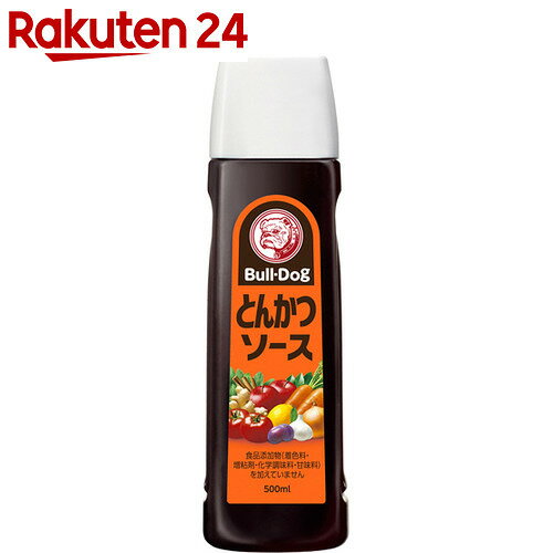 とんかつソース 500ml【楽天24】[ブルドックソース とんかつソース]