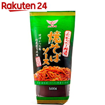 ハグルマ こだわりだし仕立て焼そばソース 関西風 500g