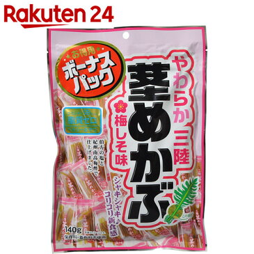 やわらか三陸産茎めかぶ 梅しそ味 ボーナスパック 140g