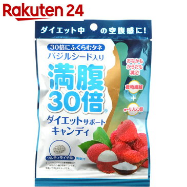 満腹30倍 ダイエットサポートキャンディ ソルティライチ味 42g