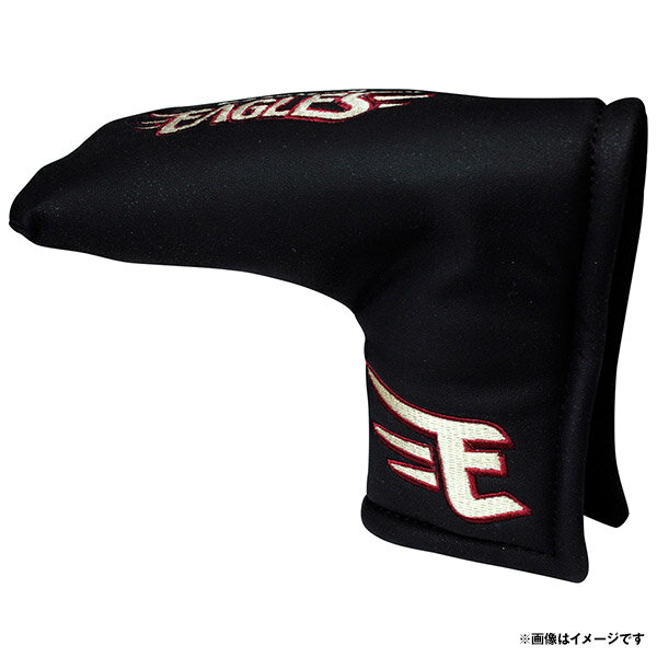 【レザックス×楽天イーグルス】パターカバーブレードマレット兼用 《ブラック》│LEZAX《楽天イーグルス》