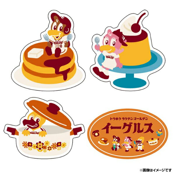 【イーグルスレトロ】レトロ喫茶│ステッカーセットB《楽天イーグルス》