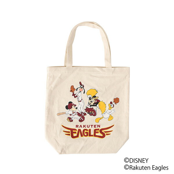 Disney&Baseball｜ミッキー＆フレンズトートバッグ《楽天イーグルス》のサムネイル