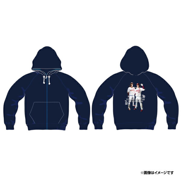 【受注生産】【2024 PLAYERS GOODS】おごゆきパーカー│#39伊藤裕季也・#51小郷裕哉［サイズ：M/L/XL］【7月上旬以降発送予定】《楽天イーグルス》