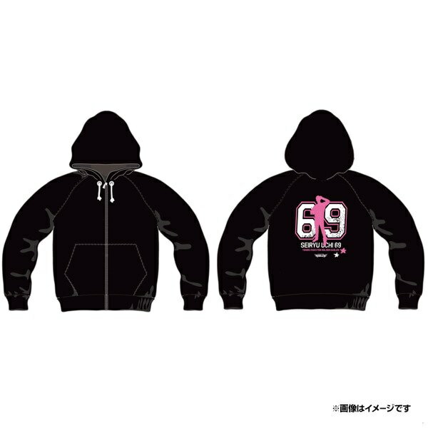 【受注生産】【2024 PLAYERS GOODS】69パーカー│#69内星龍［サイズ：M/L/XL］【7月上旬以降発送予定】《楽天イーグルス》