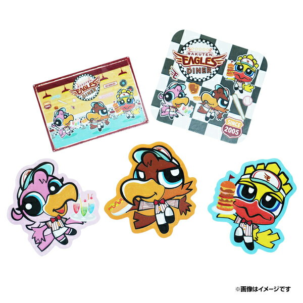 【アメリカンダイナー】 ステッカー5枚セット《楽天イーグルス》