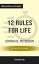 12 Rules for Life: An Antidote to Chaos: Discussion Prompts