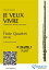 C soprano Flute 1: "Je Veux Vivre" for Flute Quartet