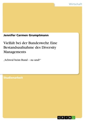 Vielfalt bei der Bundeswehr. Eine Bestandsaufnahme des Diversity Managements 'Schwul beim Bund - na und?'