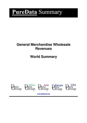ŷKoboŻҽҥȥ㤨General Merchandise Wholesale Revenues World Summary Market Values & Financials by CountryŻҽҡ[ Editorial DataGroup ]פβǤʤ15,540ߤˤʤޤ