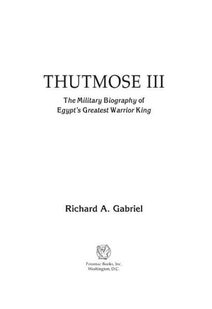 ŷKoboŻҽҥȥ㤨Thutmose III: The Military Biography of Egypt's Greatest Warrior KingŻҽҡ[ Richard A. Gabriel ]פβǤʤ2,264ߤˤʤޤ