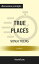 Summary: "True Places: A Novel:" by Sonja Yoerg | Discussion Prompts