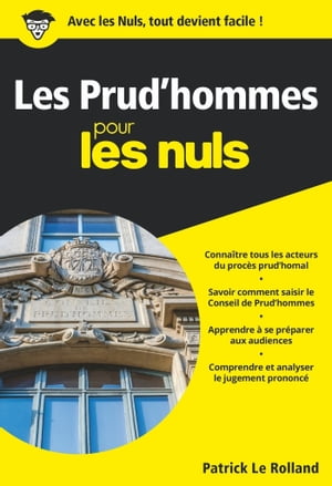 Les Prud'hommes pour les Nuls Poche【電子書