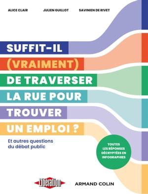 Suffit-il (vraiment) de traverser la rue pour trouver un emploi ? Et autres questions du d?bat public. Toutes les r?ponses d?crypt?es en infographiesŻҽҡ[ Alice Clair ]