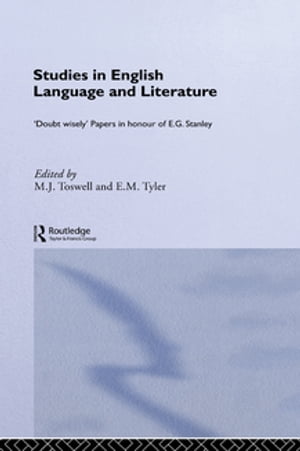 Studies in English Language and Literature