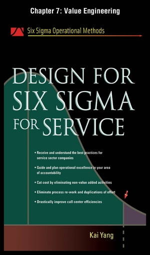 Design for Six Sigma for Service, Chapter 7 - Value Engineering