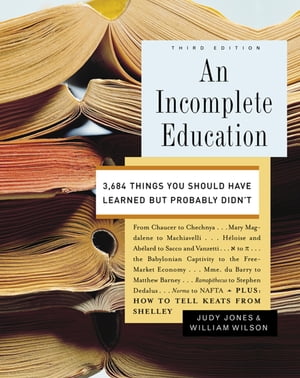 An Incomplete Education