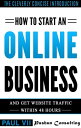 How to Start an Online Business and Get Website 