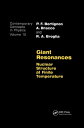 Giant Resonances