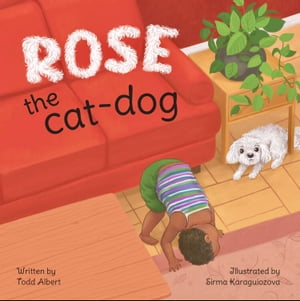 Rose the cat-dog