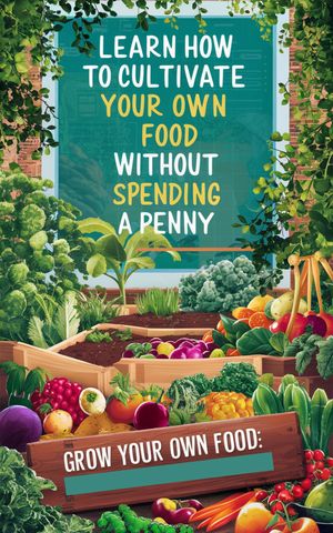 Learn How to Cultivate Your Own Food Without Spending a Penny