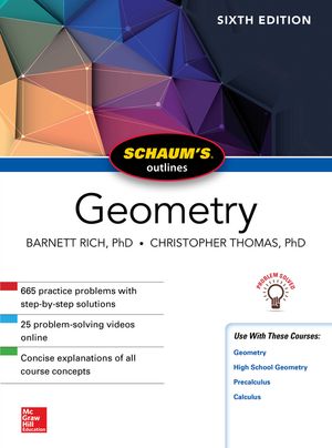 Schaum's Outline of Geometry, Sixth Edition