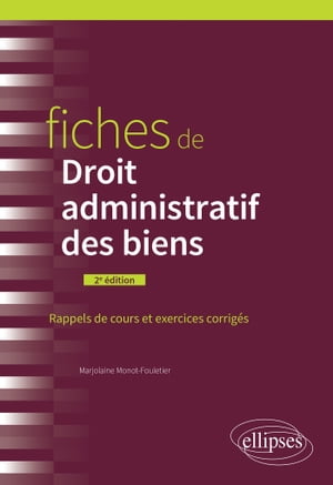 Fiches de droit administratif des biens