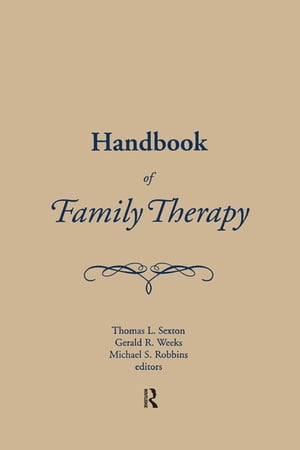 Handbook of Family Therapy