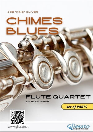 Flute Quartet sheet music: Chimes Blues (parts)