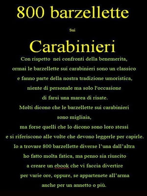 Barzellette sui carabinieri【電子書籍】[ Maurizio Olivieri ]