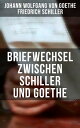 Briefwechsel zwischen Schiller und Goethe Korrespondenz in den Jahren 1794 bis 1805