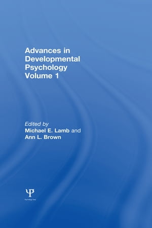 Advances in Developmental Psychology Volume 1【電子書籍】