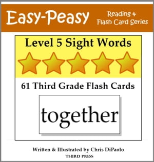 Level 5 Sight Words: 61 Third Grade Flash Cards