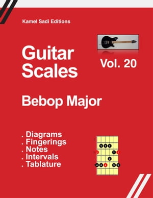 Guitar Scales Bebop Major