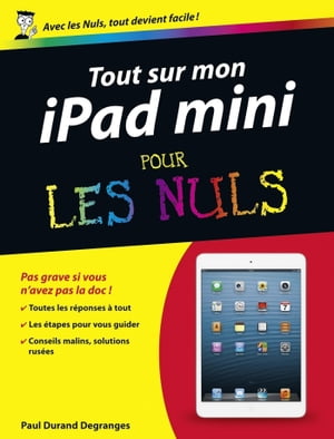 Tout sur mon Ipad mini pour les nuls【電子書籍】[ Paul Durand Degranges ]