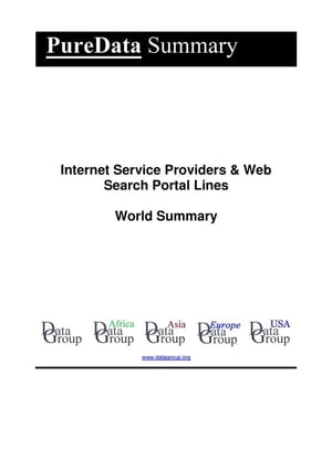 Internet Service Providers & Web Search Portal Lines World Summary Market Values & Financials by Country