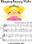 The Sleeping Beauty Waltz Beginner Piano Sheet Music with Colored Notes