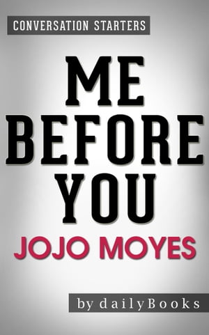 ＜p＞＜strong＞Me Before You: by Jojo Moyes | Conversation Starters＜/strong＞＜/p＞ ＜p＞＜strong＞A Brief Look Inside:＜/strong＞＜br /＞ The latest novel from Jojo Moyes, Me Before You, discusses the controversial topic of assisted suicide. Will Traynor had everythingーa good job, the ability to travel, and a beautiful girlfriendー until an accident left him a quadriplegic. The accident changed Will’s life dramatically; he is not only disabled but also loses his house and his girlfriend. He becomes so disillusioned and depressed that he decides to travel to Switzerland to end his life through assisted suicide. His parents struggle with this decision and ask for some time before he leaves. Meanwhile, they hire Louisa Clarke to take care of him. They hope she will be able to change Will's mind. Me Before You by Jojo Moyes has been called “heartbreaking in the best sense” by the New York Daily News and was on Amazon's Best Books of the Month list in January 2013. The book was also nominated for a Goodreads Choice Award in 2013...＜/p＞ ＜p＞EVERY GOOD BOOK CONTAINS A WORLD FAR DEEPER＜br /＞ than the surface of its pages. The characters and their world come alive,＜br /＞ and the characters and its world still live on.＜br /＞ ＜em＞Conversation Starters＜/em＞ is peppered with questions designed to＜br /＞ bring us beneath the surface of the page＜br /＞ and invite us into the world that lives on.＜/p＞ ＜p＞These questions can be used to...＜/p＞ ＜p＞＜strong＞Create Hours of Conversation:＜/strong＞＜/p＞ ＜p＞＜strong＞? Foster＜/strong＞ a deeper understanding of the book＜br /＞ ＜strong＞? Promote＜/strong＞ an atmosphere of discussion for groups＜br /＞ ＜strong＞? Assist＜/strong＞ in the study of the book, either individually or corporately＜br /＞ ＜strong＞? Explore＜/strong＞ unseen realms of the book as never seen before＜/p＞ ＜p＞＜strong＞Disclaimer:＜/strong＞ This book you are about to enjoy is an independent resource to supplement the original book, enhancing your experience of Me Before You. If you have not yet purchased a copy of the original book, please do before purchasing this unofficial ＜em＞Conversation Starters.＜/em＞＜/p＞画面が切り替わりますので、しばらくお待ち下さい。 ※ご購入は、楽天kobo商品ページからお願いします。※切り替わらない場合は、こちら をクリックして下さい。 ※このページからは注文できません。