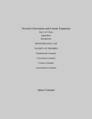 Newton's Gravitation and Cosmic Expansion (V Appendices)