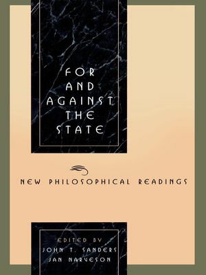 For and Against the State New Philosophical Readings【電子書籍】