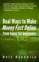 Real Ways to Make Money Fast Online from Home fo